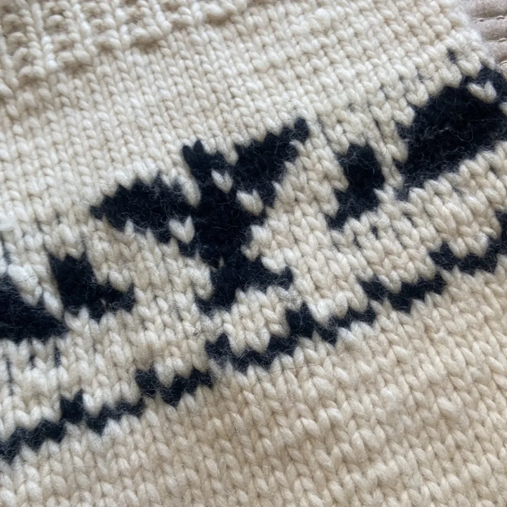 Wool Cowichan Baby Bunting Bag - Picture 6 of 8
